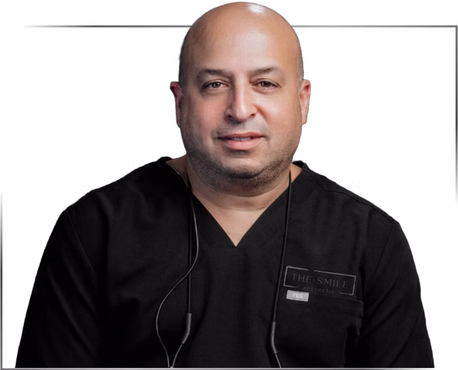 Dr. Todd Goldstein in The Smile Aesthetic scrubs